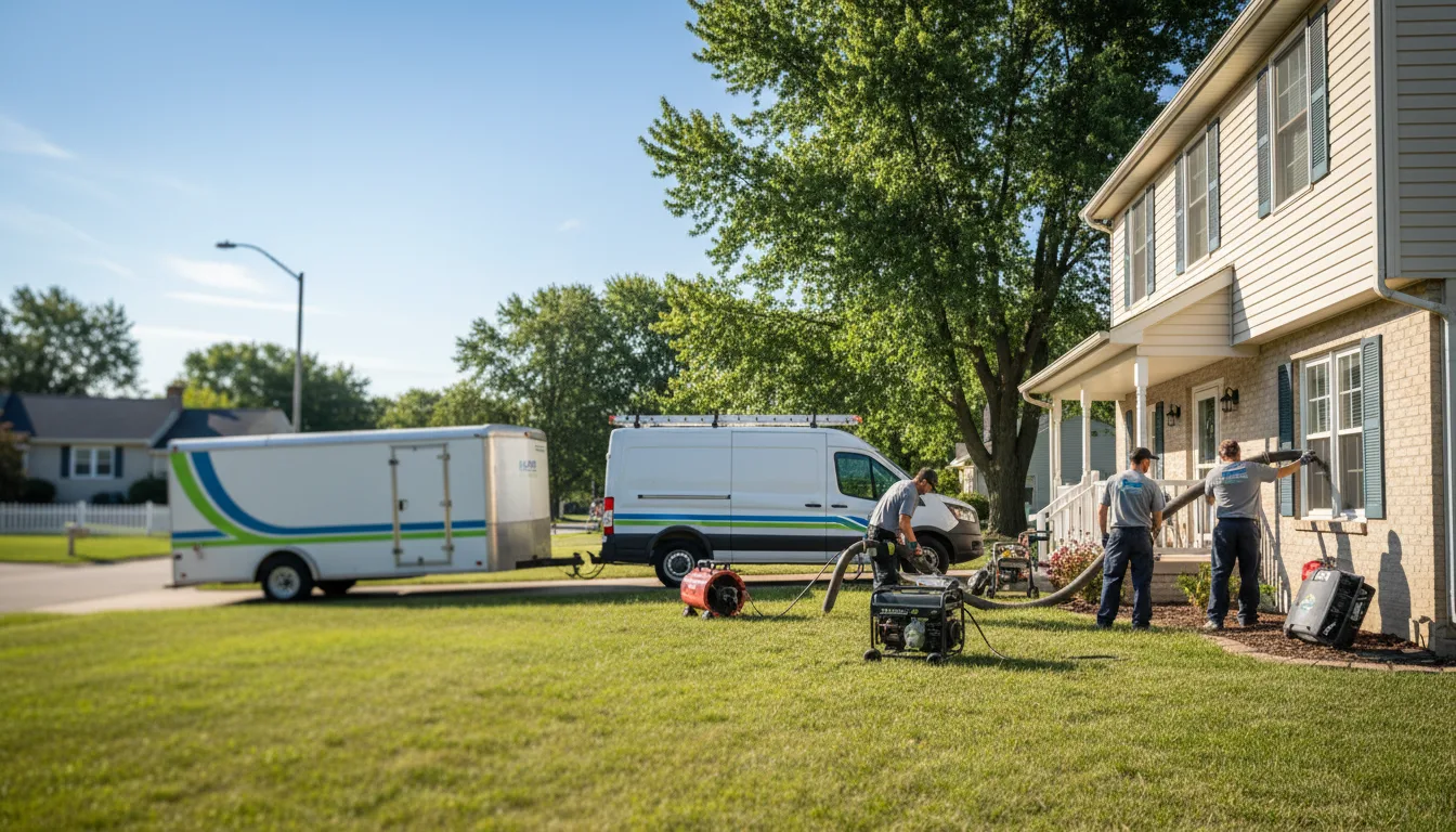 Flooded Basement Restoration And Cleanup With Repair in Vanderwagen, NM near me